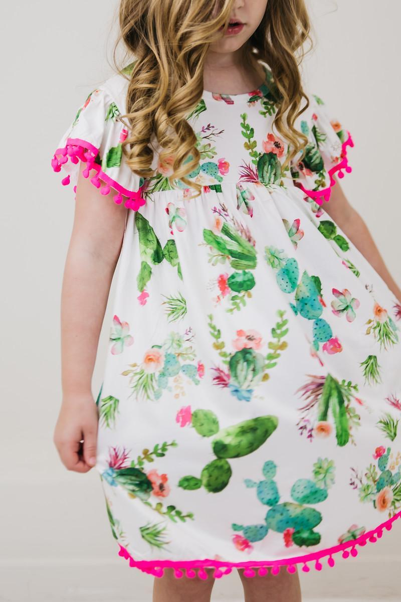 Mila & Rose ® Cute Cactus Pom Pom DressEveretts Place
