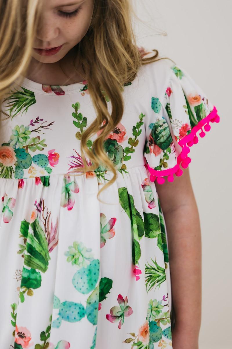 Mila & Rose ® Cute Cactus Pom Pom DressEveretts Place
