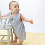 Angel Dear Cute Farm Animals Appliques - Jon Jon with Short Sleeve Bodysuit - 