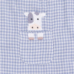 Angel Dear Cute Farm Animals Appliques - Jon Jon with Short Sleeve BodysuitEveretts Place