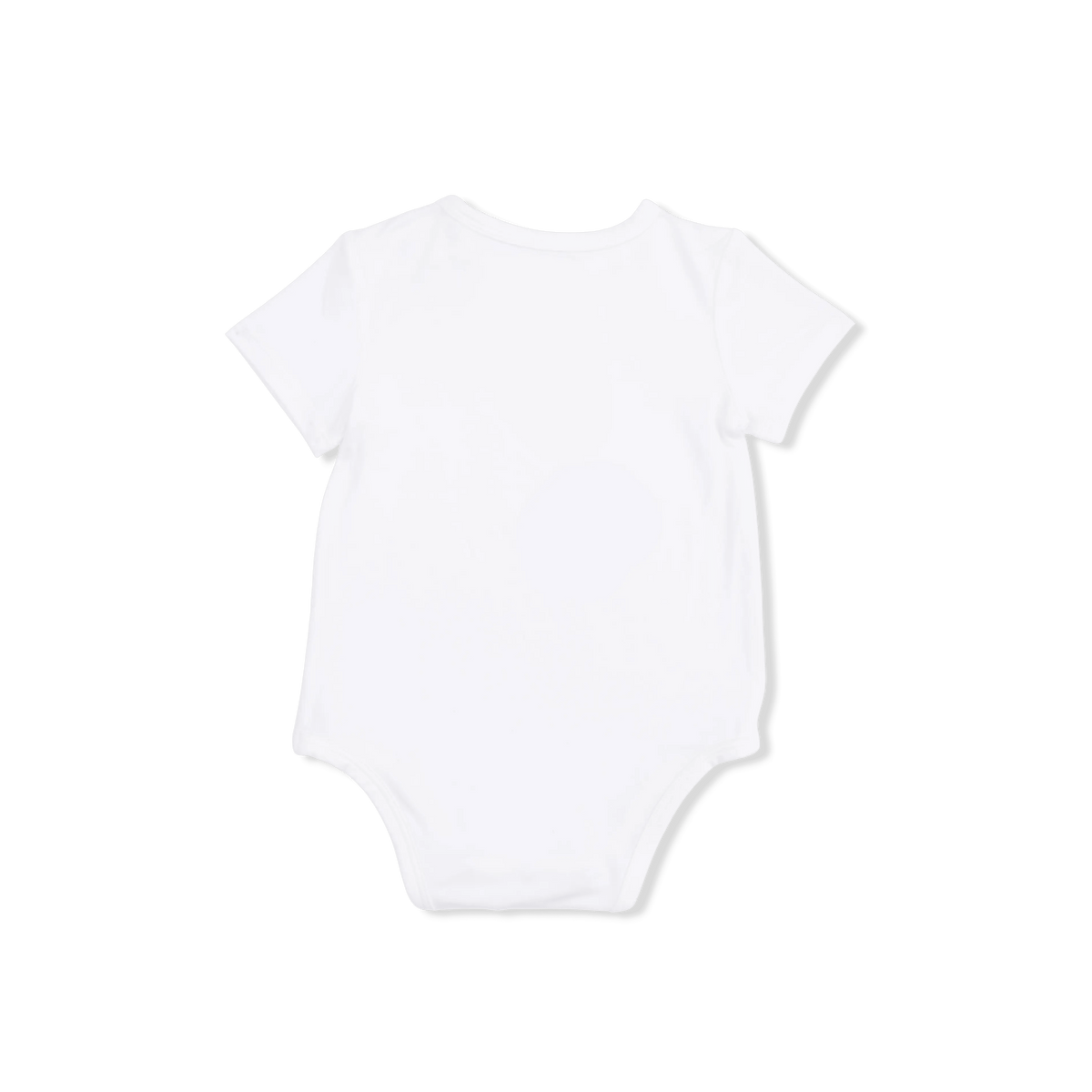 Angel Dear Cute Farm Animals Appliques - Overall Shortie with Short Sleeve Bodysuit - 
