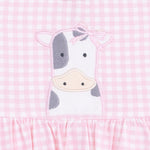 Angel Dear Cute Farm Animals Appliques - Tank Bodysuit DressEveretts Place