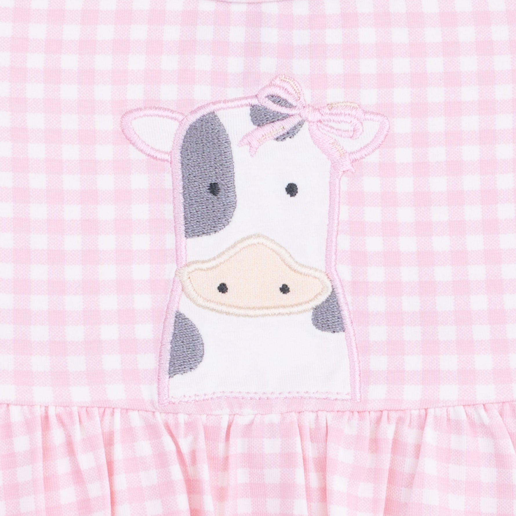 Angel Dear Cute Farm Animals Appliques - Tank Bodysuit DressEveretts Place