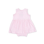Angel Dear Cute Farm Animals Appliques - Tank Bodysuit Dress - 