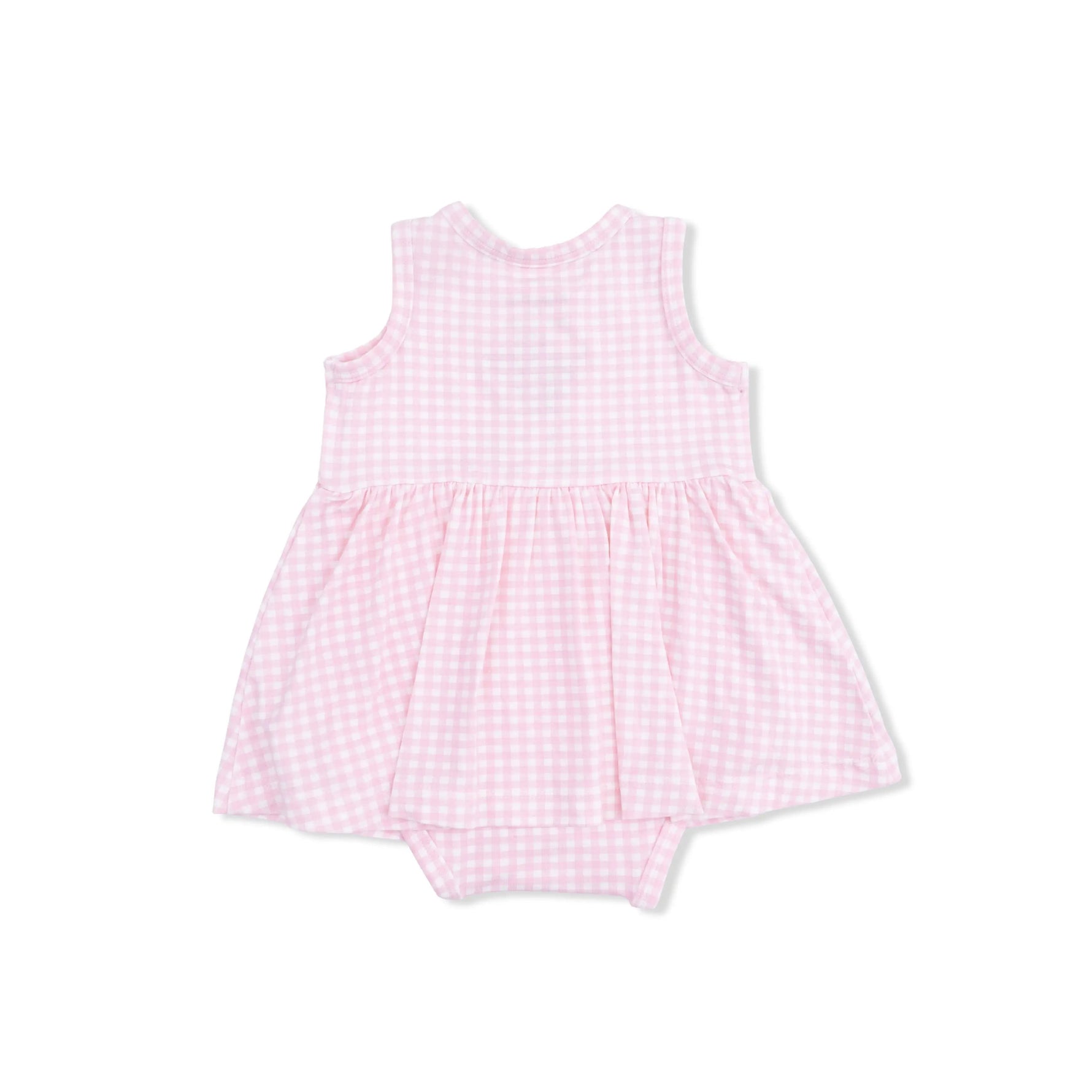 Angel Dear Cute Farm Animals Appliques - Tank Bodysuit Dress - 