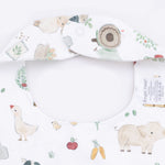 Angel Dear Cute Farm Animals Uni - 2 Way Zipper Footie, Swaddle & Bandana Bib SetEveretts Place