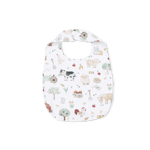 Angel Dear Cute Farm Animals Uni - 2 Way Zipper Footie, Swaddle & Bandana Bib Set - 