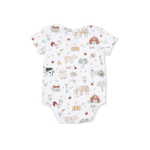 Angel Dear Cute Farm Animals Uni - Short Sleeve Bodysuit - 