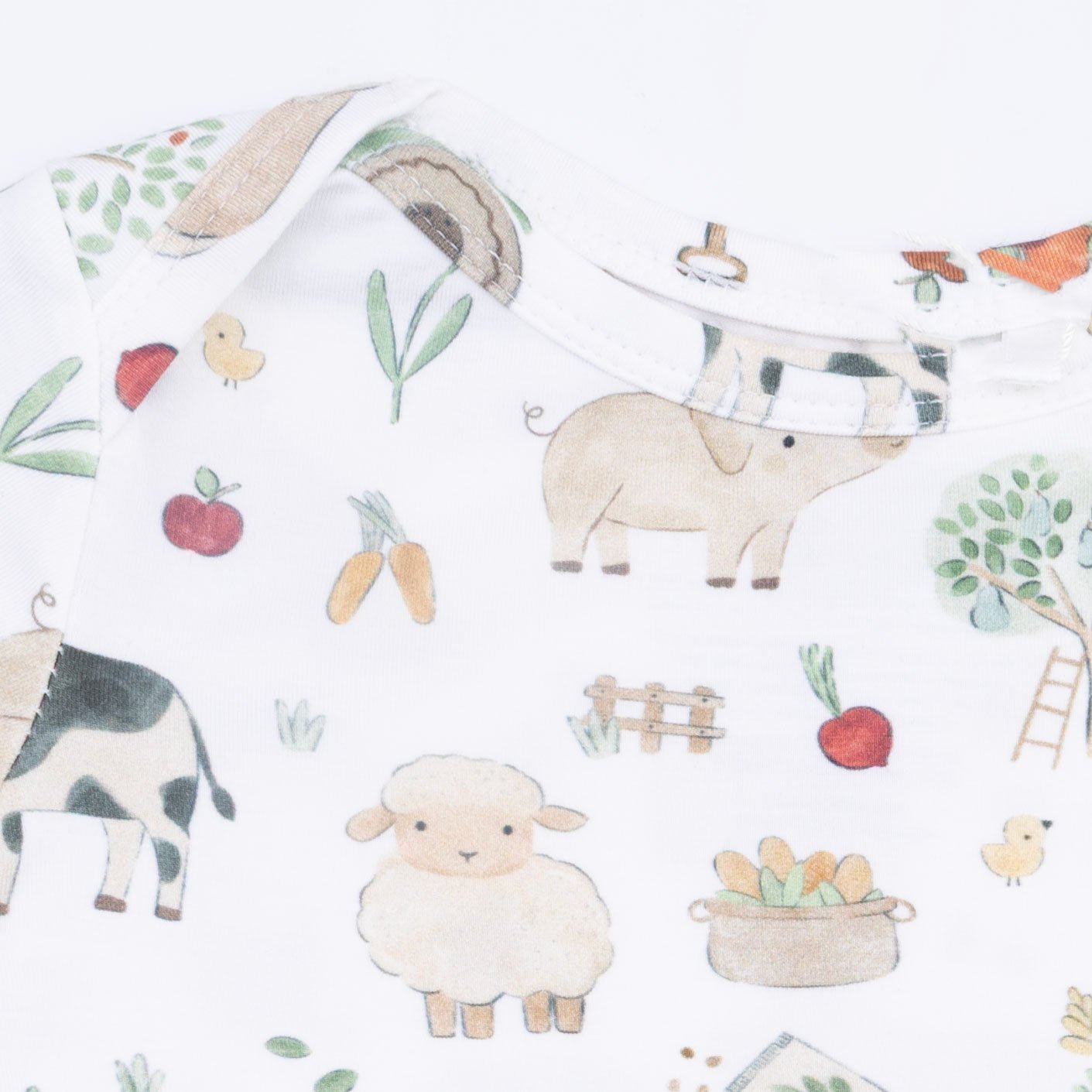 Angel Dear Cute Farm Animals Uni - Short Sleeve BodysuitEveretts Place