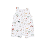 Angel Dear Cute Farm Animals Uni - Sleeveless Shortie Romper - 