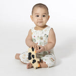Angel Dear Cute Farm Animals Uni - Sleeveless Shortie Romper - 