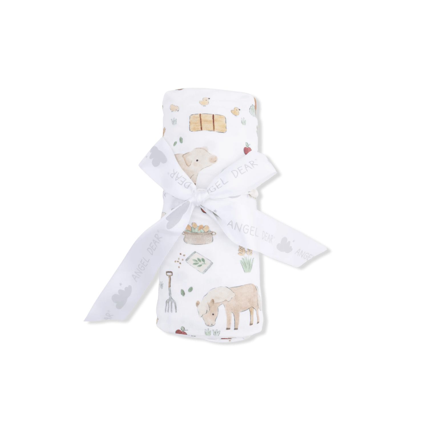Angel Dear Cute Farm Animals Uni - Swaddle Blanket - 