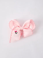 Rylee Faith Designs Cute Halloween Ghost Bow Hairpin for Festive Costume Accessories - 