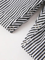 Rylee Faith Designs Cute Halloween Striped Ghost Embroidered Romper for Baby Boys - 