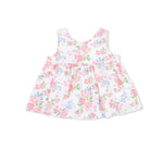 Angel Dear Cute Little Roses - Infant Dress with Bow and Bloomer - 