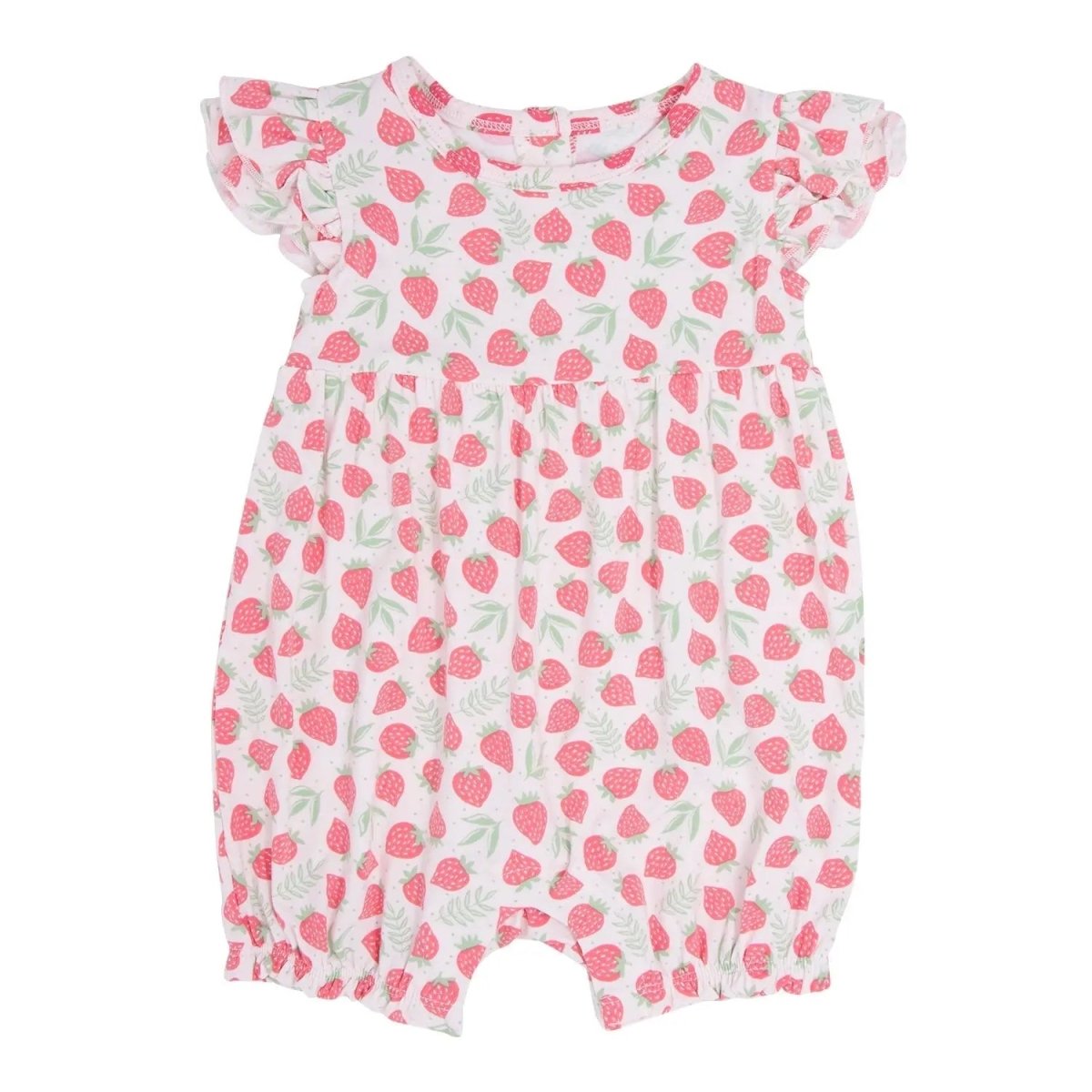 Ruffle Romper - Baby & Toddler Clothing, One-piece garment, Fruit, Pattern, Polka dot | Everetts Place
