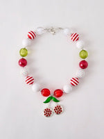 Rylee Faith Designs Cute Vintage Cherry Pendant Necklace for Unique Style and Vintage Elegance - Everetts Place Boutique - 