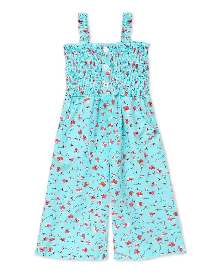 Cutie Patootie Clothing Cutie Patootie Toddler Romper With Smocking And Side Pockets TKD 3103T L33Everetts Place