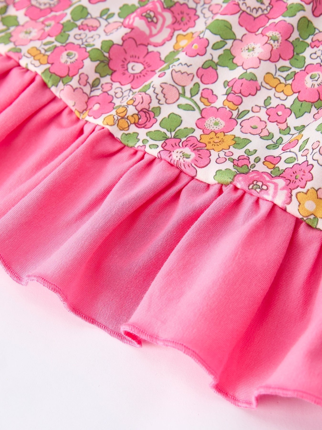 Rylee Faith Designs "DADDY'S GIRL" Bow Embroidered Ruffle Collar Girl DressEveretts Place