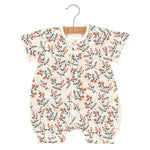 Newcastle Classics Dahlia Floral Bamboo Romper with Floral Design for Baby Girls - Apparel & Accessories > Clothing > Baby & Toddler Clothing > Baby One-Pieces Clothing