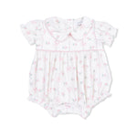 Angel Dear Dainty Buds and Bows - Classic Puff Sleeve Babydoll Bubble - 