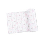 Angel Dear Dainty Buds and Bows - Take Me Home Set with Convertible Pant & Swaddle Blanket Set - 