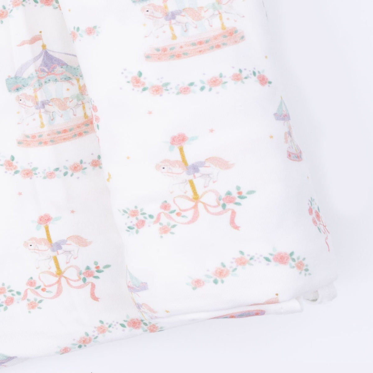 Angel Dear Dainty Buds and Bows - Take Me Home Set with Convertible Pant & Swaddle Blanket Set - 
