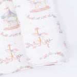 Angel Dear Dainty Buds and Bows - Take Me Home Set with Convertible Pant & Swaddle Blanket Set - 