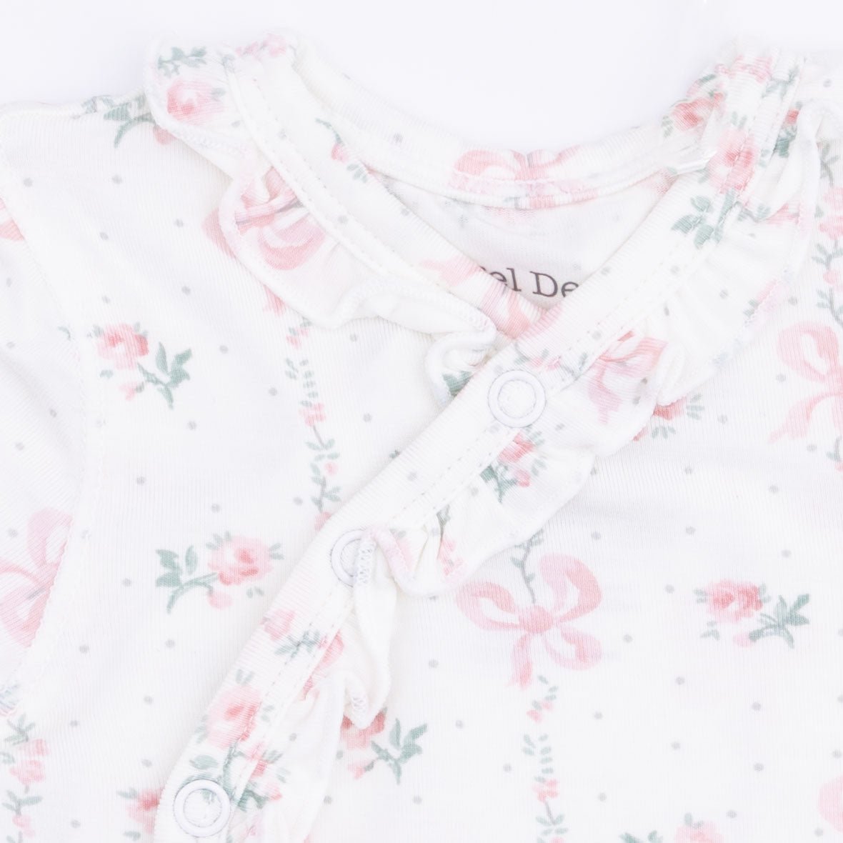 Angel Dear Dainty Buds and Bows - Take Me Home Set with Convertible Pant & Swaddle Blanket Set - 