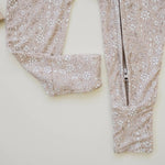 Little Joy Co. Dainty Ditsy Bamboo Zippy Romper Premium Soft 220 GSM - Everetts Place Boutique - 
