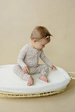 Little Joy Co. Dainty Ditsy Bamboo Zippy Romper Premium Soft 220 GSM - Everetts Place Boutique - 