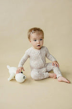 Little Joy Co. Dainty Ditsy Bamboo Zippy Romper Premium Soft 220 GSM - Everetts Place Boutique - 