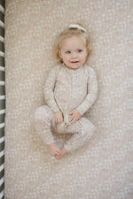 Little Joy Co. Dainty Ditsy Bamboo Zippy Romper Premium Soft 220 GSM - Everetts Place Boutique - 
