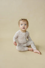 Little Joy Co. Dainty Ditsy Bamboo Zippy Romper Premium Soft 220 GSM - Everetts Place Boutique - 