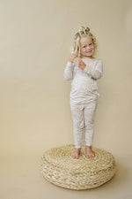 Little Joy Co. Dainty Ditsy Two Piece Bamboo Pajamas for Kids Sleepwear - Everetts Place Boutique - 