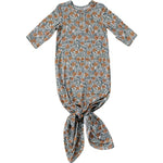 Dainty Meadow Bamboo Knot Gown - Textile, One-piece garment, Day Dress, Baby & Toddler Clothing, Pattern | Everetts Place