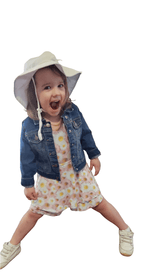 Dragonfly Dreams Bamboo Daisy Blooms Skort Romper