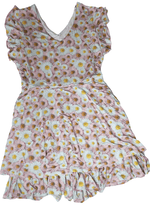 Dragonfly Dreams Bamboo Daisy Blooms Women's Skort Romper