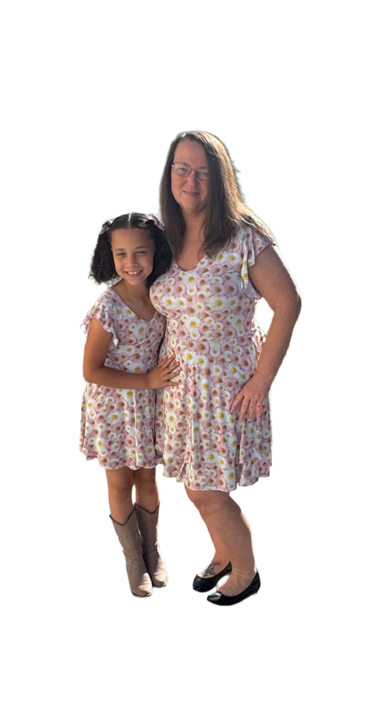 Dragonfly Dreams Bamboo Daisy Blooms Women's Skort Romper