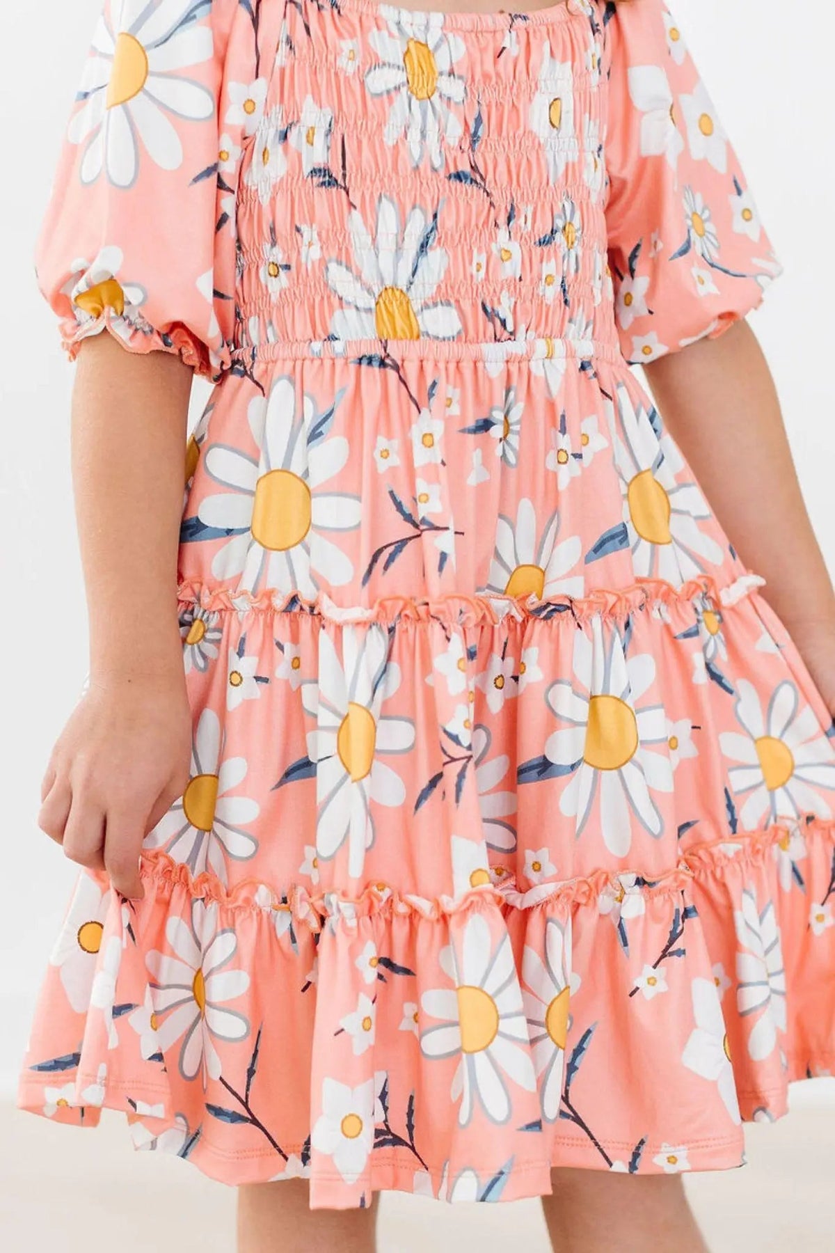 Mila & Rose ® Daisy Darling Smocked Ruffle Dress - 