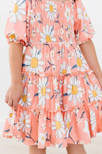 Mila & Rose ® Daisy Darling Smocked Ruffle Dress - 