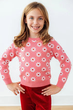 Mila & Rose ® Daisy Delight Sweater by Mila and Rose Cozy Layering Knit Top - 