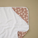 Daisy Dream Muslin Hooded Towel - Textile, Linens, Pink, Creative arts, Craft | Everetts Place