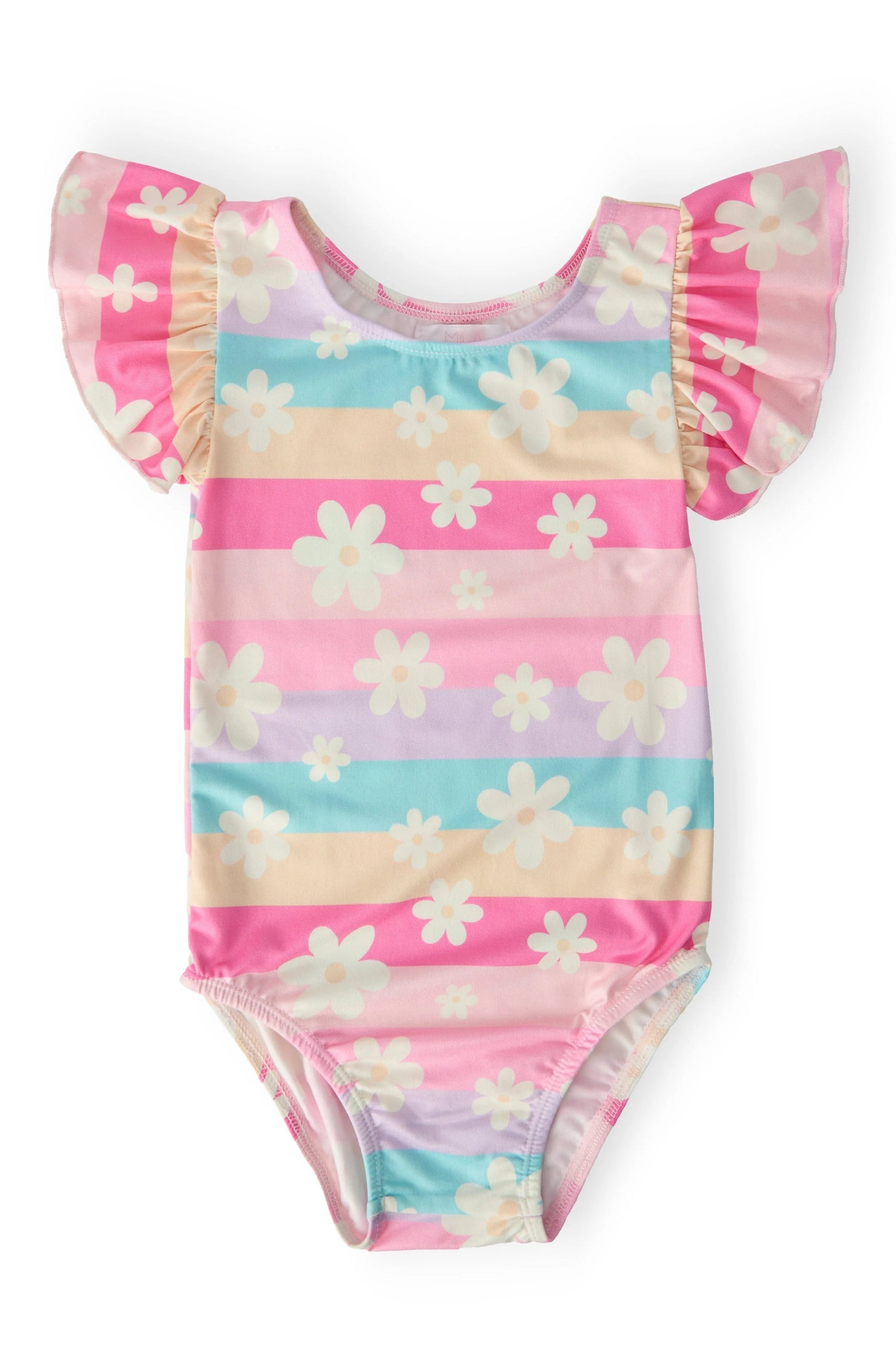Mila & Rose ® Daisy Dreams S/S Flutter Sleeve Leotard - 