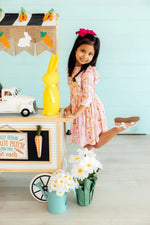 Mila & Rose ® Daisy Ducklings 3/4 Sleeve Ruffle Twirl Dress - 