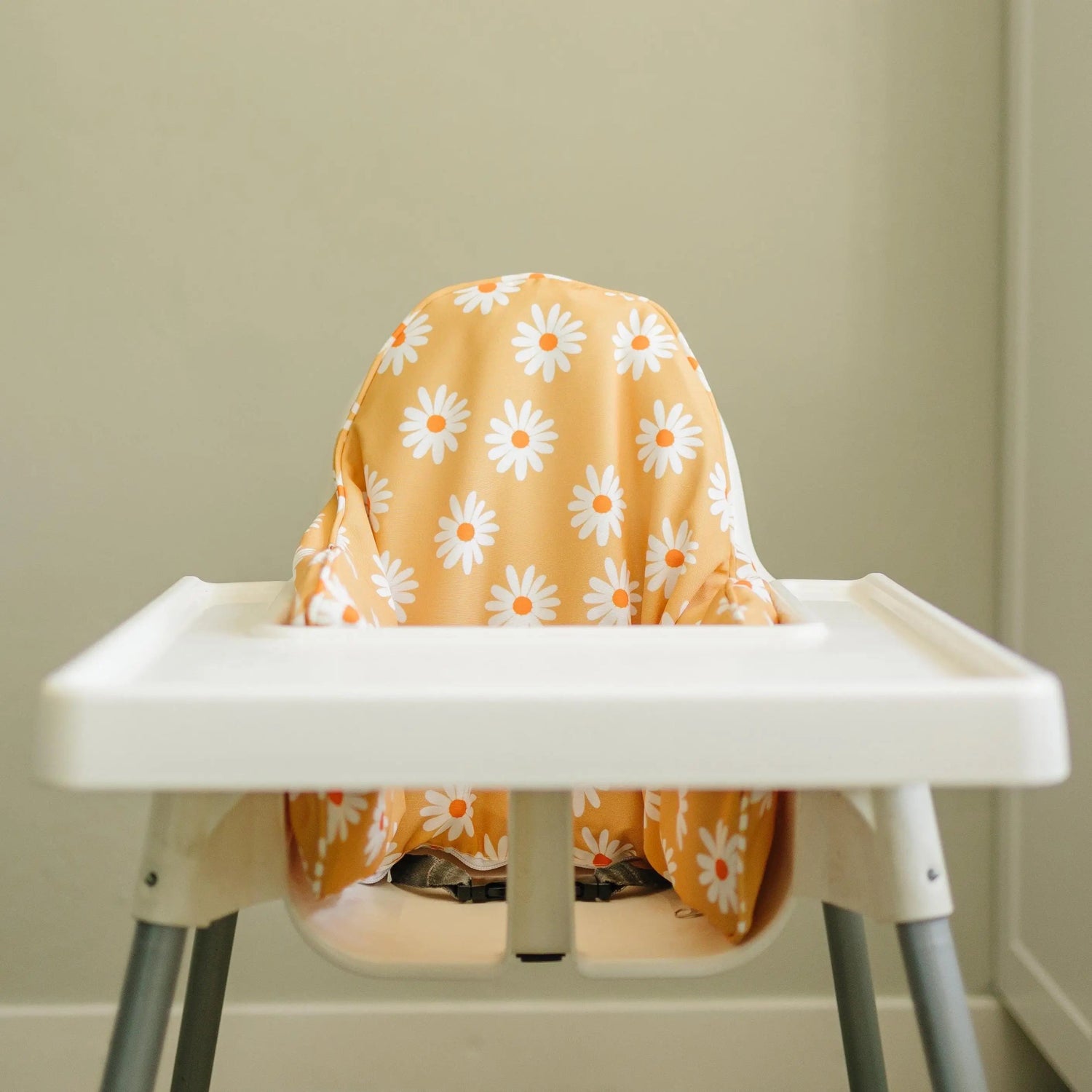 Little Joy Co. Daisy Floral Cushion Cover for IKEA Antilop Highchair: Wipeable, Highchair Accessories - 