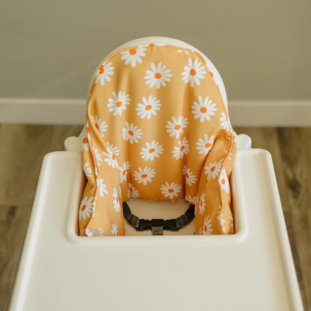 Little Joy Co. Daisy Floral Cushion Cover for IKEA Antilop Highchair: Wipeable, Highchair Accessories - 