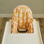 Little Joy Co. Daisy Floral Cushion Cover for IKEA Antilop Highchair: Wipeable, Highchair Accessories - 