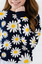 SALE Daisy for You Sweater - Long-sleeved T-shirt, Happiness, Daisy family, Woolen, Tanacetum | Everetts Place
