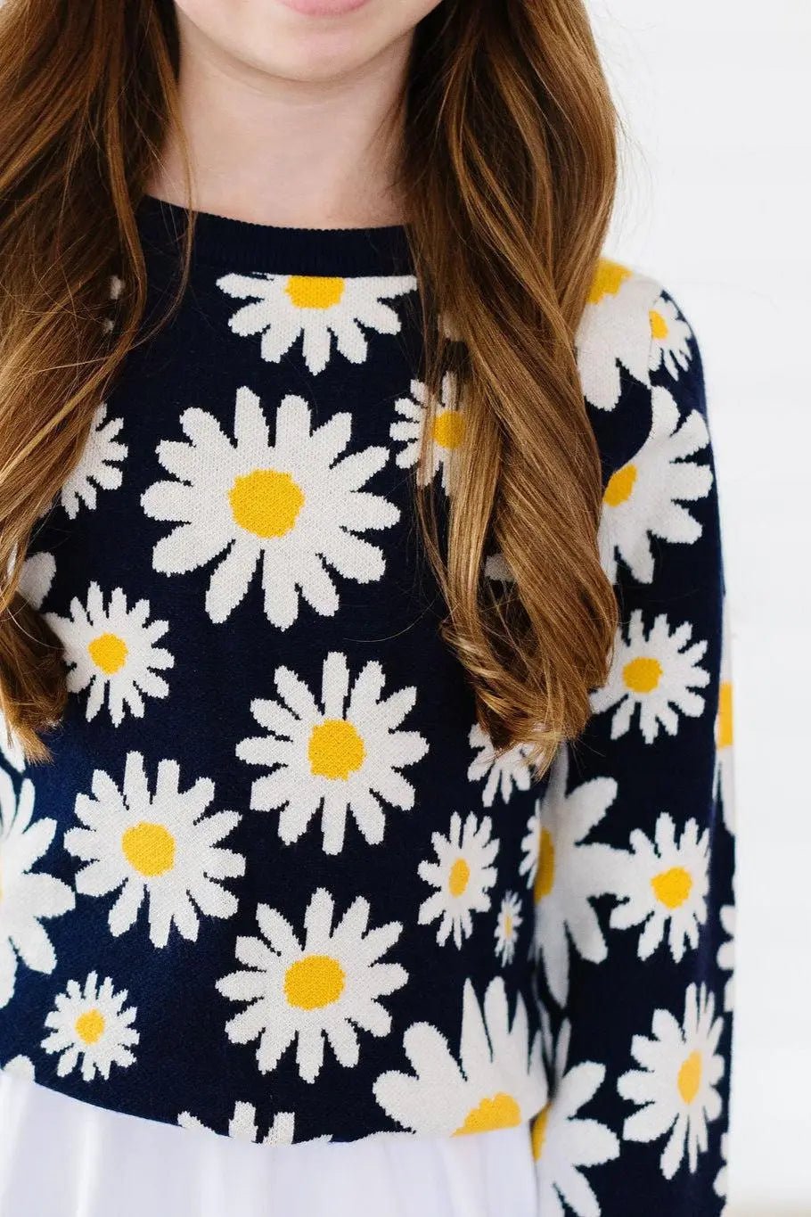 Mila & Rose ® Daisy For You Sweater Mila And Rose Knit Top For Layering - 
